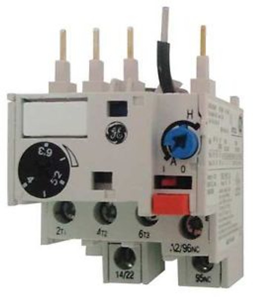 GENERAL ELECTRIC MT03M Overload Relay, Class 10, 5.5 to 8A