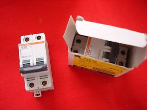 SQUARE D MG24522 - 2 pole, 10 amps Circuit breaker C60N supplementary protector