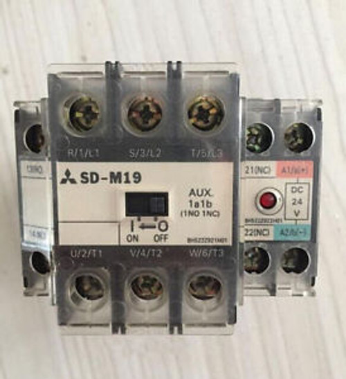 NEW MITSUBISHI SD-M19 24VDC contactor