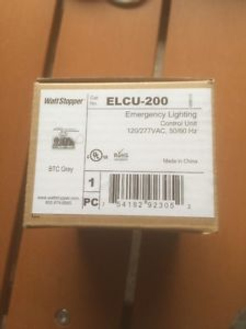 Watt Stopper Elcu-200 New In Box