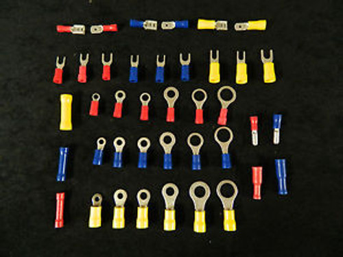 4000 PK 10-12 14-16 18-22 GAUGE VINYL VARIETY RING SPADE BUTT BULLET 100PCS EACH