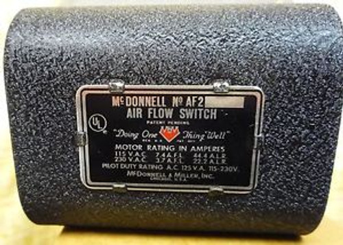 McDonnell & Miller Air Flow Switch AF2