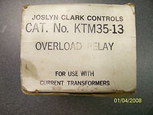 Joslyn Clark KTM35-13 overload relay