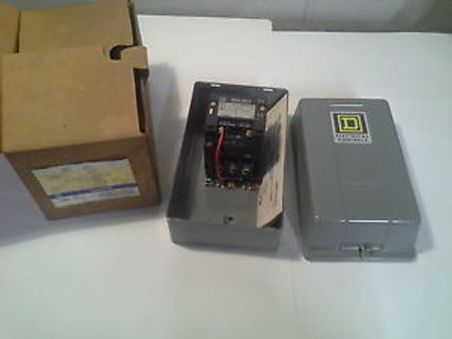 SQUARE D AC MAGNETIC CONTACTOR 8502 COIL 120-60 1HP 115V 2 HP 230V