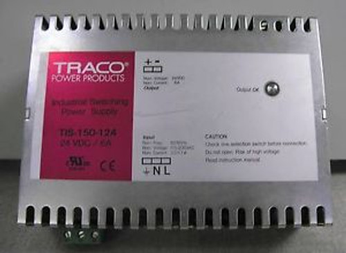 Traco Industrial Switching Power Supply TIS-150-124 24 VDC