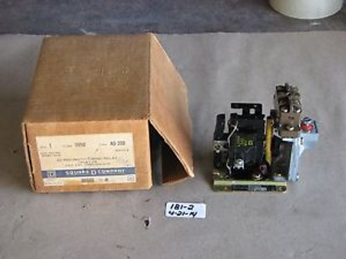 New SQUARE D AC PNEUMATIC TIMING RELAY CLASS 9050 TYPE A0-20D SERIES A