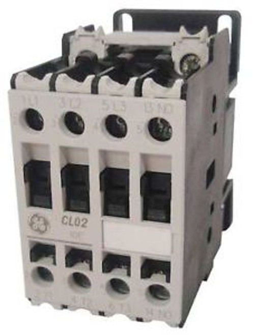GENERAL ELECTRIC CL01A310TL IEC Contactor,NonRev,208VAC,13.8A,3P,1NO