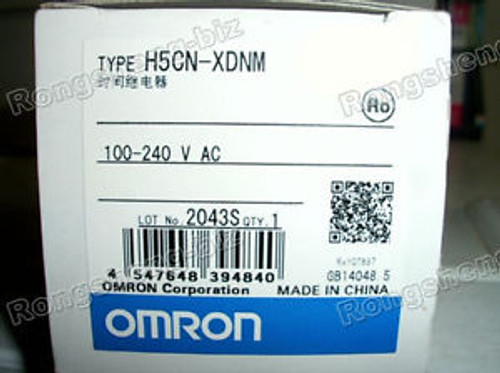1pc New OMRON Timer H5CN-XDNM H5CNXDNM 100-240VAC
