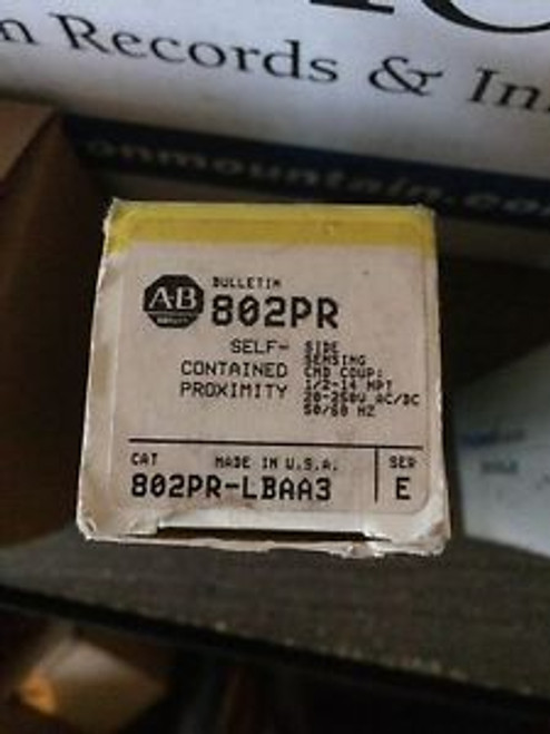 Allen Bradley 802Pr-Lbaa3 Series E