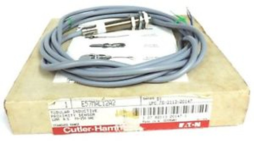 New CUTLER HAMMER E57MAL12A2 PROXIMITY SENSOR SERIES B1 12MM 90-250VAC