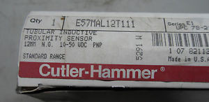 (X5-25) 1 New CUTLER-HAMMER E57MAL12T111 PROXIMITY SWITCH