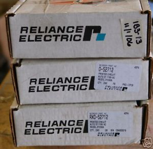 NEW RELIANCE ELECTRIC 0-52712 AUTO 31 PRINTED CIRCUIT