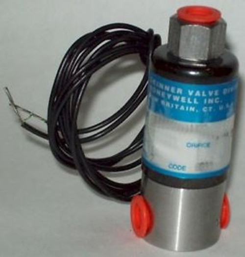 Skinner 1/16 3 Way NC SS Solenoid Valve B3DA9200 120/60