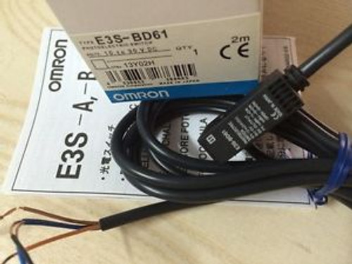 New Omron Photoelectric Switch E3S-BD61 12-24VDC