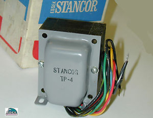 NEW STANCOR RECTIFIER TRANSFORMER 1500 FULL WAVE CT 750 BRIDGE 375 HALFWAVE TP-4