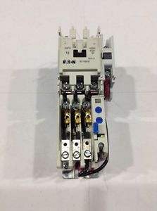 BN16BN0 Eaton Starter 2 Pole 18 Amp 120V Coil 1 N.o Size 0 (Its Chipped)