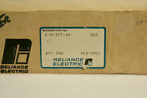 Reliance Electric   0-51377-40 NEW STATIC SEALED