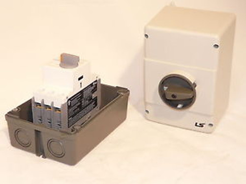 New Cerus Franklin Enclosed Manual Motor Starter CIE-MMS-32H-6 4-6 amps