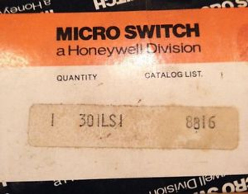 Honeywell Microswitch 301Ls1 8810 301Ls1 Limit Switch Nos