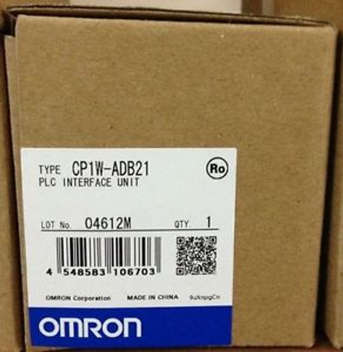 Omron Genuine CP1W-ADB21 Analog Input Option Board for CP1L-E Ethernet built-in