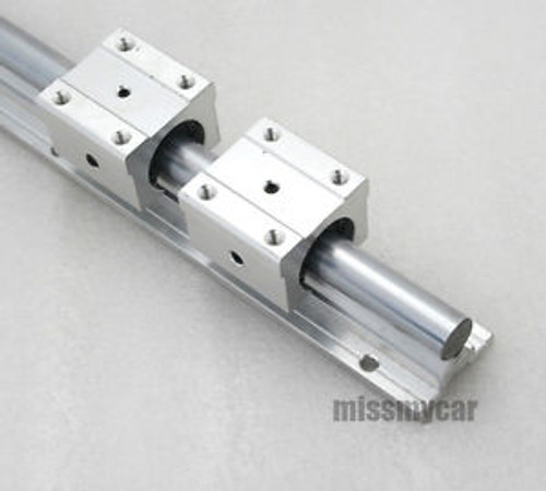 1 Set SBR16-1500mm 16mm fully supported linear rail shaft rod+2 SBR16UU  CNC