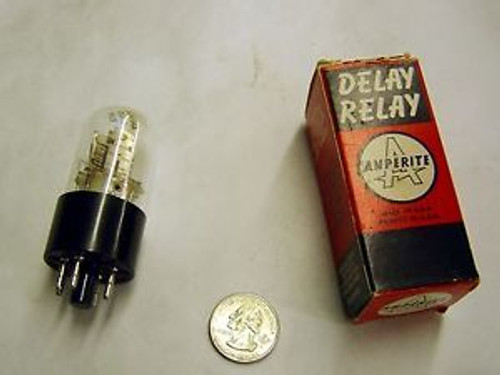 AMPERITE Delay Relay  6NO30 (6 v.  - Normally Open - 30 sec. delay (Lot of 1)