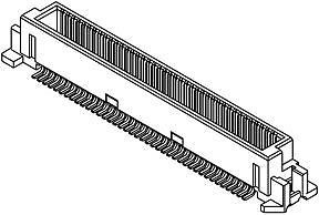 MOLEX 55091-0274 STACKING CONNECTOR, PLUG, 20POS, 0.635MM (100 pieces)