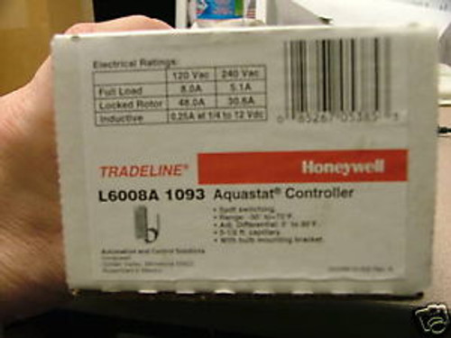 HONEYWELL L6008A1093 AQUASTAT CONTROLLER