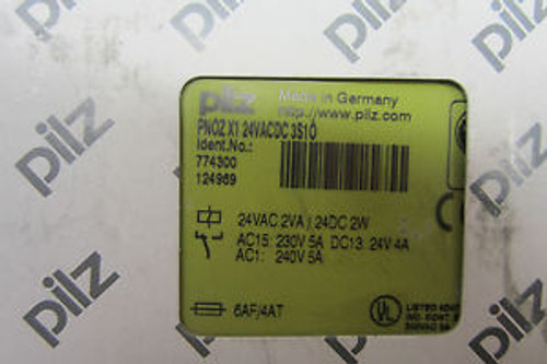 NEW PILZ PNOZX1-24VAC-DC-3S10 SAFETY RELAY PNOZX124VACDC2S10