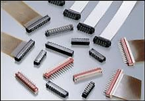 FFC & FPC Connectors 6P 1.00mm ZIF VERTICAL SMT (100 pieces)