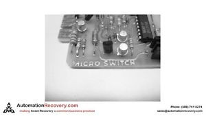 MICRO SWITCH FMU3  INDUSTRIAL PC BOARD, FM SERIES, NEW