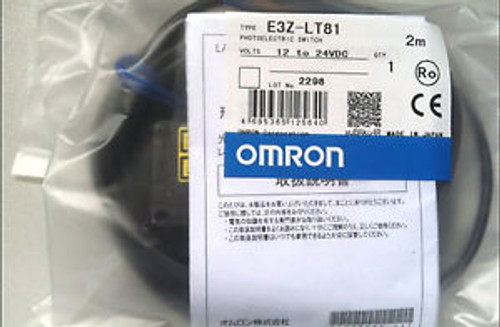 NEW IN BOX Omron PLC PhotoElectric Switch E3Z-LT81 12-24VDC