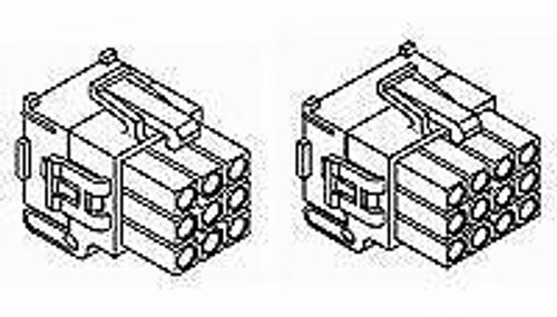 Pin & Socket Connectors CONN PLUG 9 POS (100 pieces)