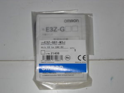 OMRON E3Z-G81-M3J PHOTOELECTRIC SWITCH / SENSOR New