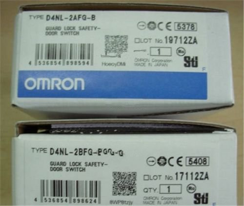 D4Nl-2Afg-B Safety Door Switch Omron 1Pc Lock New In Box Guard D4Nl2Afgb