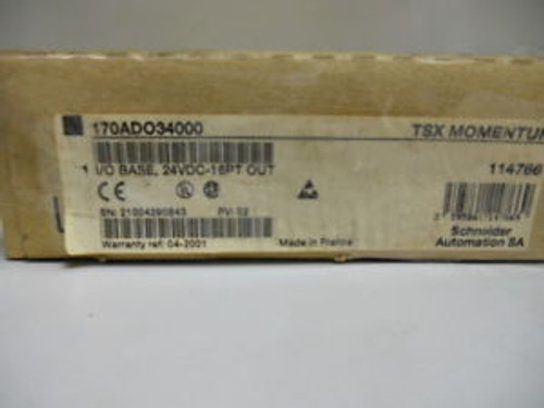 SCHNEIDER AUTOMATION 170ADO34000 NEW I/O MODULE