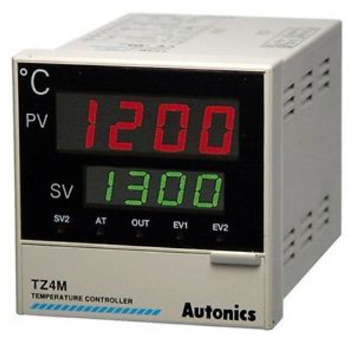 Autonics Temperature Controller TZ4M-24R W72xH72 PID Auto 2-Output Relay New