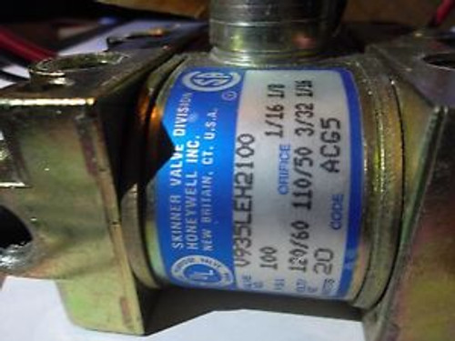 HONEYWELL V935LEH2100AB6A0Z SOLENOID VALVE 120/60 NEW