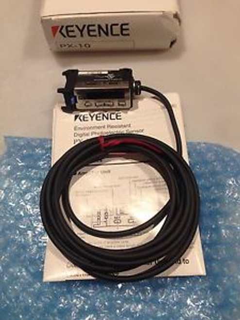 Keyence PX-10 Photoelectric Sensor New In Box With Instructions