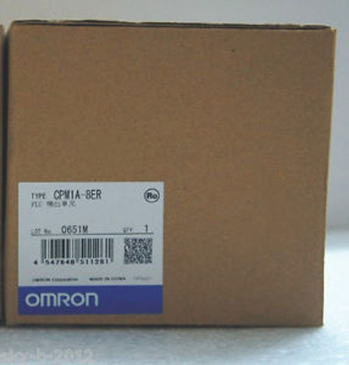 OMRON OUT Unit CPM1A-8ER ( CPM1A8ER ) new in box