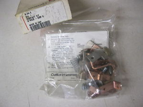 EATON CUTLER HAMMER 6-34-3 Contact Kit 4 p Size 2 for Motor Starters Contactors