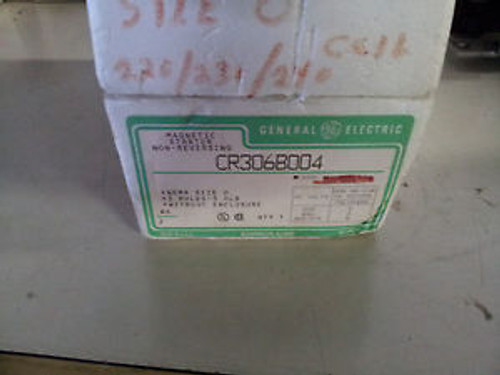 G.E. CR306B003 NEW IN BOX 3P SIZE 0 MAG STARTER 240V COIL SEE PICS #B42