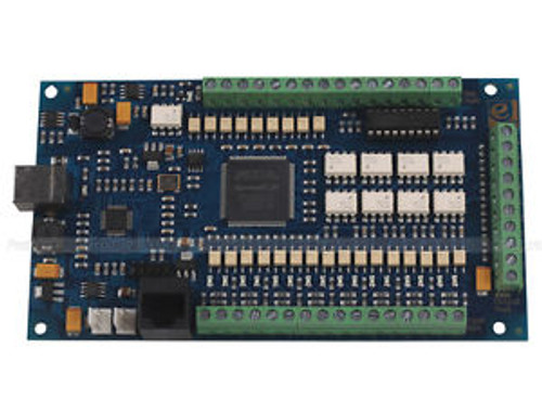 3 Axis E-CUT Mach3 USB CNC Motion Controller Card Interface Breakout Board 1Mhz