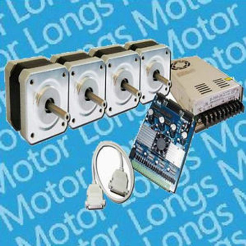 4 Aixs Nema 17 stepper motor 4000g.cm &4-axis driver board 3.5A TB6560 for CNC