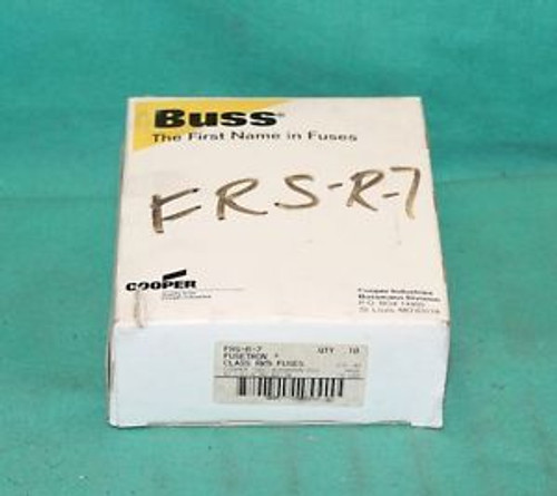 Bussman FRS-R-7 Fusetron Dual Element Time -Delay Fuse 10/Box Buss Cooper NEW