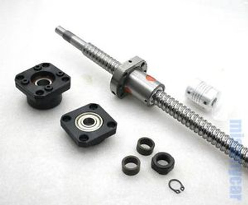 1 anti backlash ballscrew 1605-900mm-C7+FK/FF12+couplers CNC