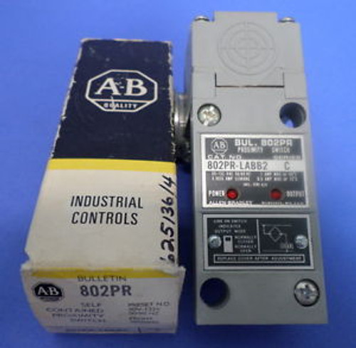 Allen Bradley Self Contained Proximity Switch 802Pr-Labb2 Series C