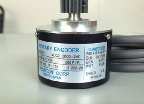 NEW NOC2-S1000-2HC 1000 P/R rotary encoder industry  90 days warranty