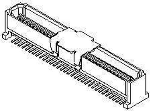 Board to Board & Mezzanine Connectors IEEE 1386 PLUG 64P dual row ...(50 pieces)