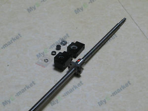 NEW  1 anti-backlash ballscrew 2005-1500mm-C7+BK/BF15+coupler 10mm X 8mm